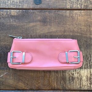 Banana republic pink clutch
